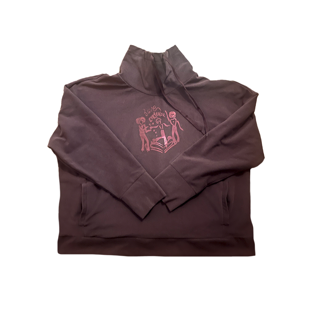 Love, Evrycolor oversized turtleneck sweater