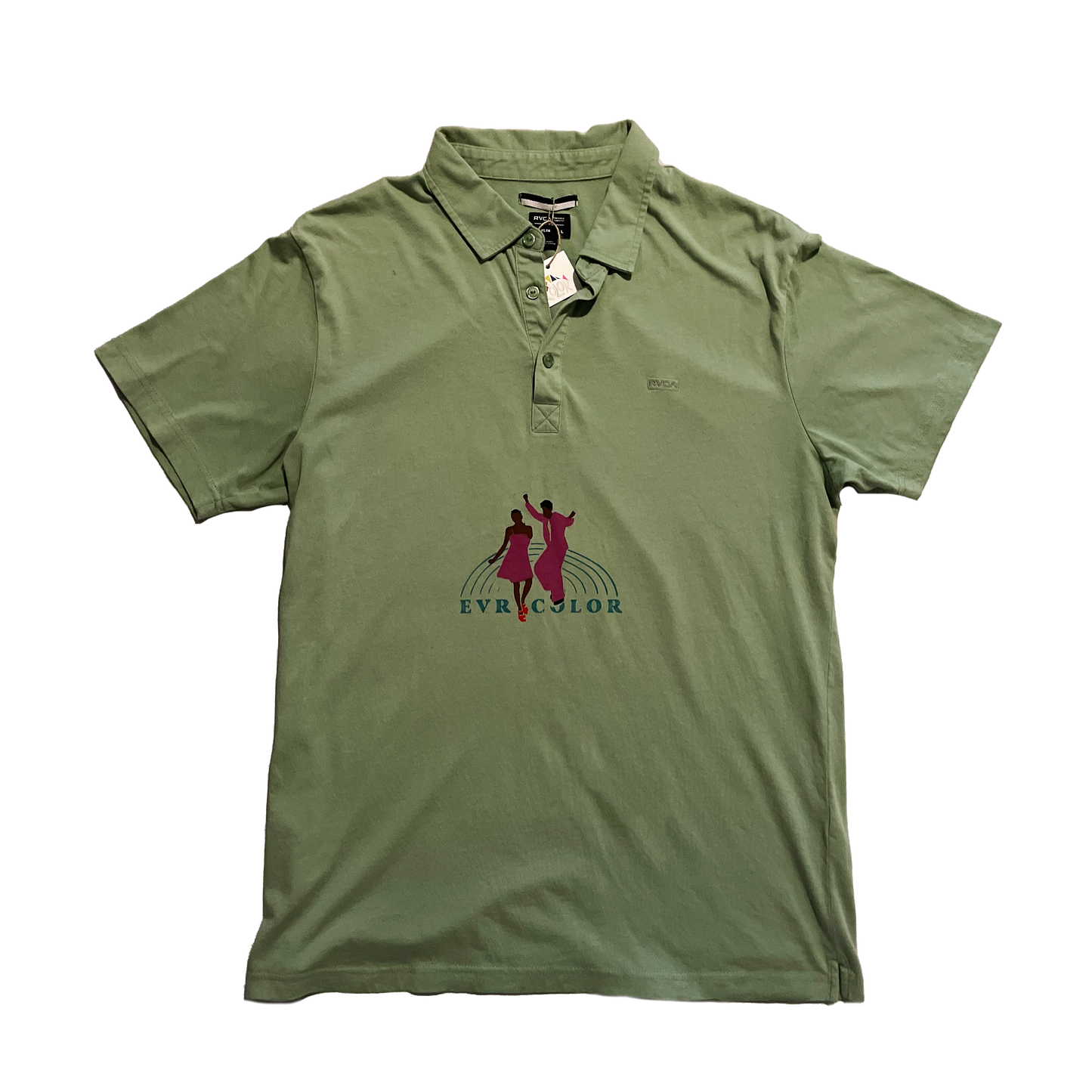 Evrycolor Green Cotton Tee