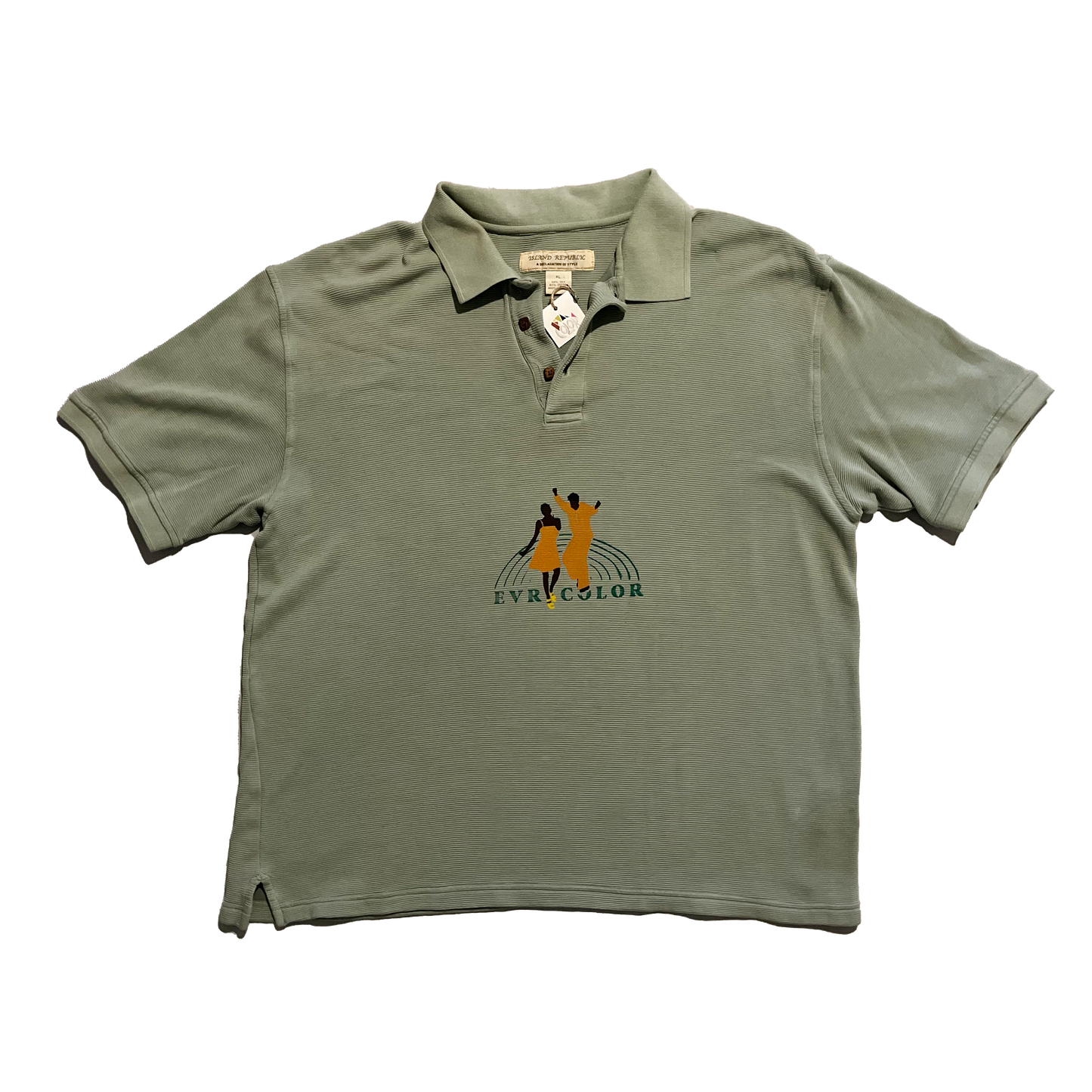 Evrycolor Light Green Collared Shirt