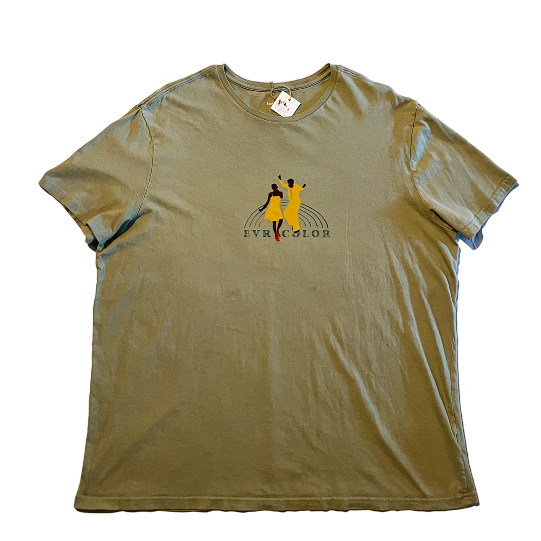 Color of Movement Evrycolor Green Tee