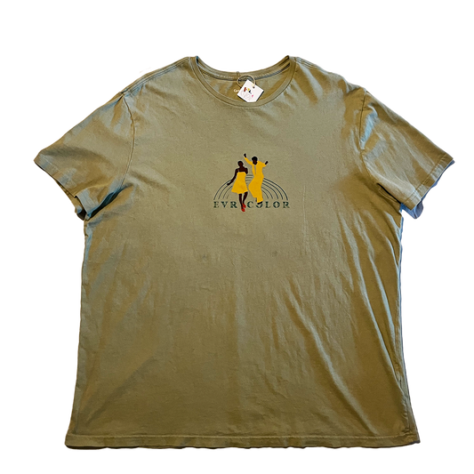 Color of Movement Evrycolor Green Tee