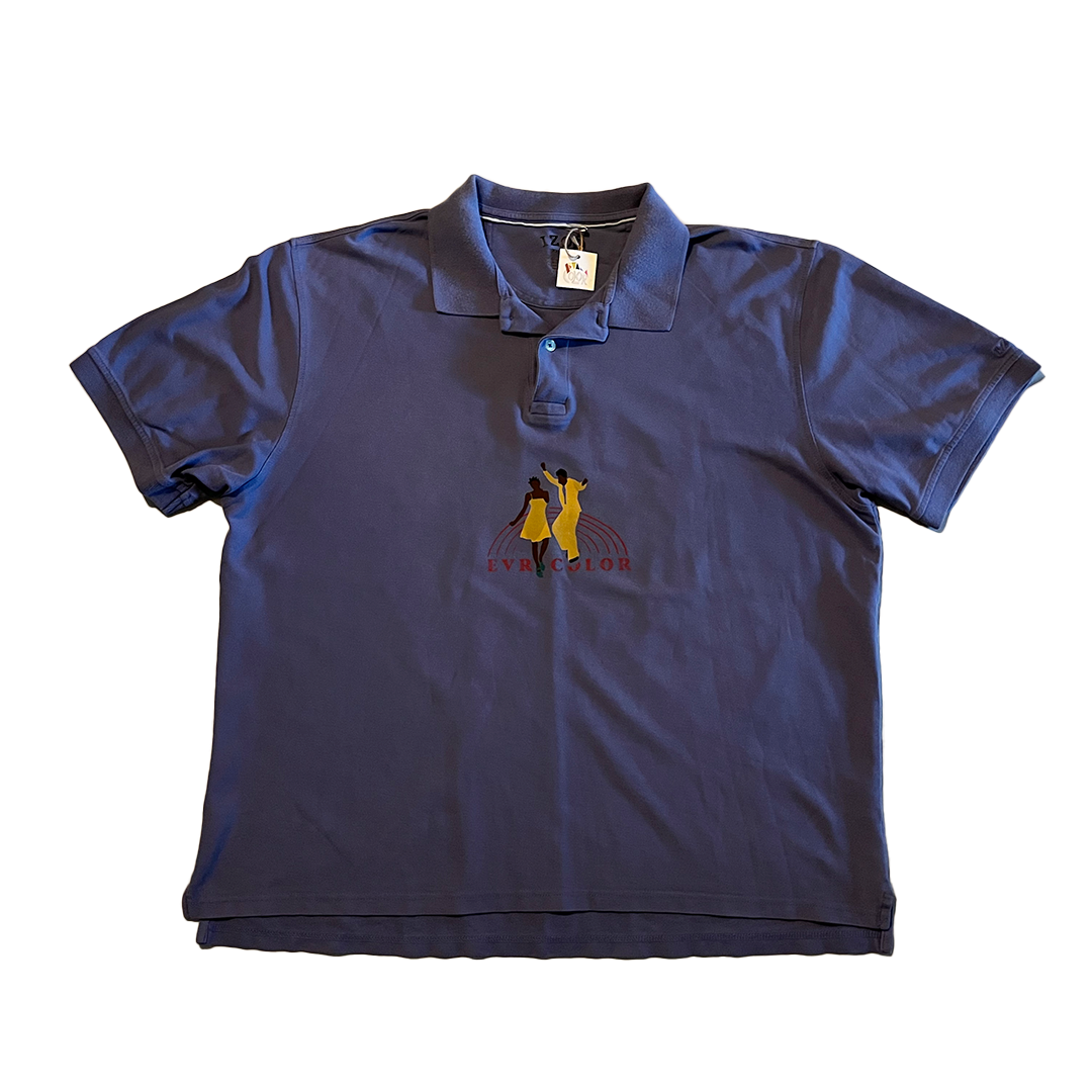 Evrycolor Color of Movement Purple Polo