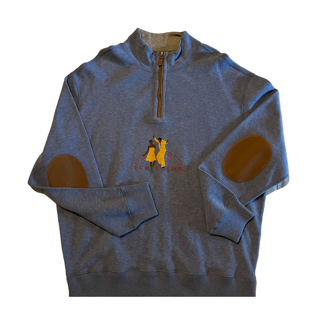 Evrycolor Color of Movement Reversible Quarter Zip