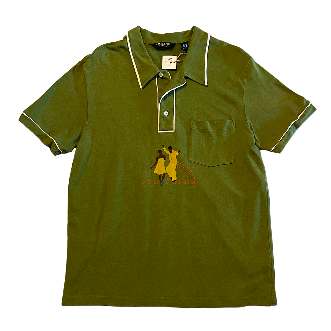 Evrycolor Color of Movement Green Polo