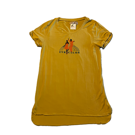 Evrycolor Color of Movement Yellow Long Tee