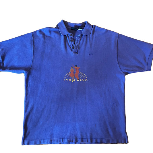 Evrycolor Purple Polo